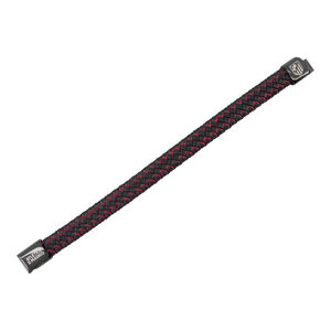 Pulsera Negra Y Roja Atleti